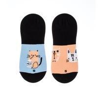 Neviditeľné ponožky Feetee Cats