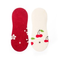Neviditeľné ponožky Feetee Cherry