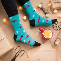 Ponožky HotDog vianočný